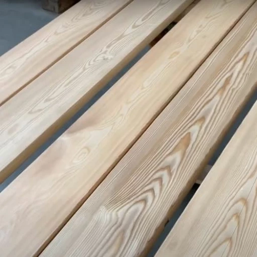 Доска террасная лиственница гладкая 34*90*6000, сорт АВС (0,54м2)